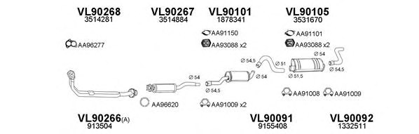 VENEPORTE 900120 Exhaust System